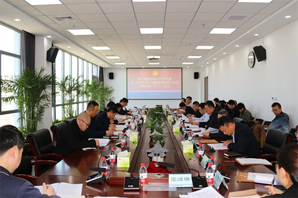 沈陽航空產(chǎn)業(yè)集團有限公司召開全面從嚴治黨暨深入貫徹中央八項規(guī)定精神學習教育專題黨委（擴大）會議